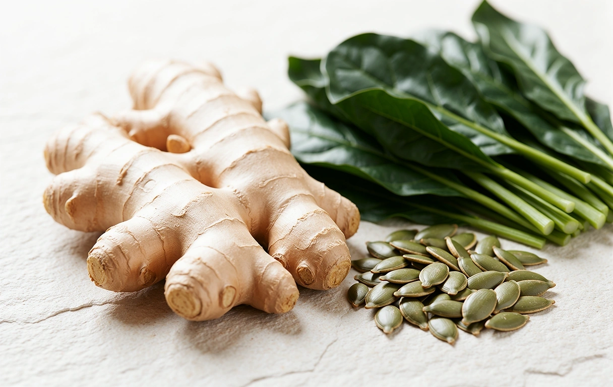 Natural ingredients for men's wellness